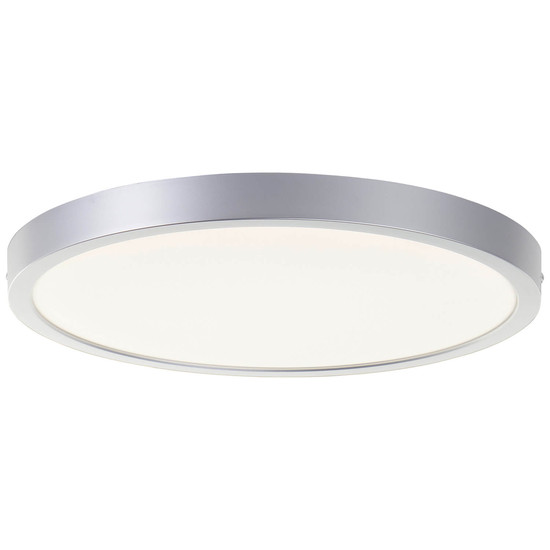 Brilliant Navara LED Deckenleuchte 37,5cm 24W Neutralweiß IP44 Silber G80886/88