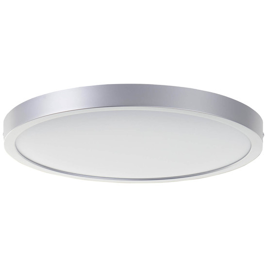Brilliant Navara LED Deckenleuchte 37,5cm 24W Neutralweiß IP44 Silber G80886/88