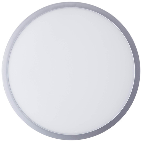Brilliant Navara LED Deckenleuchte 37,5cm 24W Neutralweiß IP44 Silber G80886/88