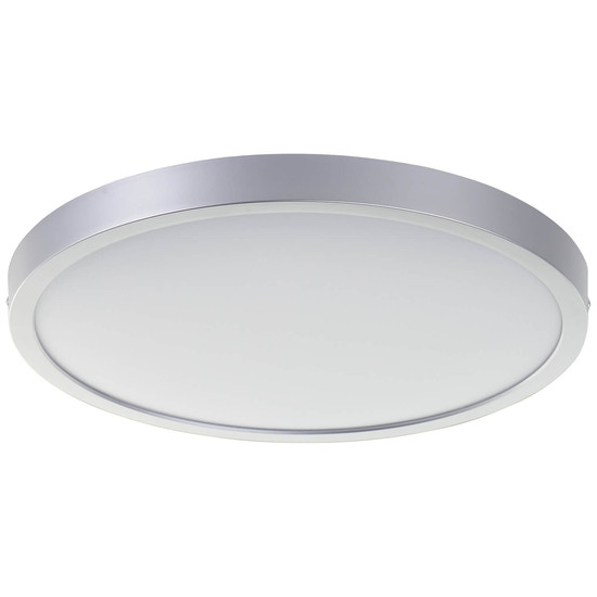 Brilliant Navara LED Deckenleuchte 37,5cm 24W Neutralweiß IP44 Silber G80886/88
