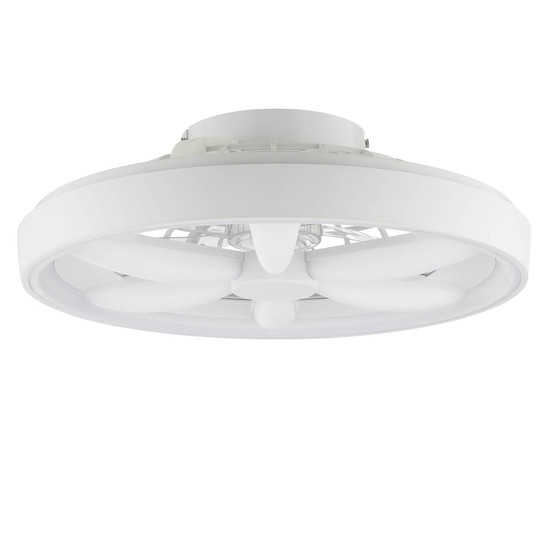 Brilliant Gaiano LED Deckenleuchte 48cm mit Ventilator 48W Weiß Ventilator, Timer, Nachtlicht G80935/05