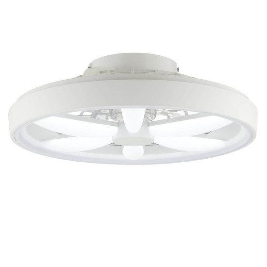 Brilliant Gaiano LED Deckenleuchte 48cm mit Ventilator 48W Weiß Ventilator, Timer, Nachtlicht G80935/05
