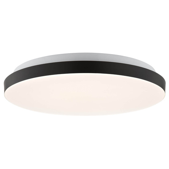 Brilliant Livio LED Deckenleuchte LED 28cm 12W Warmweiß Weiß Schwarz G80961/76
