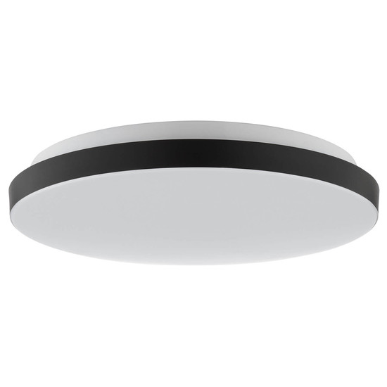 Brilliant Livio LED Deckenleuchte LED 28cm 12W Warmweiß Weiß Schwarz G80961/76
