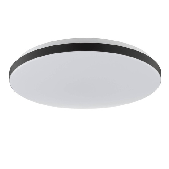 Brilliant Livio LED Deckenleuchte LED 38,5cm 24W Warmweiß Weiß Schwarz G80962/76