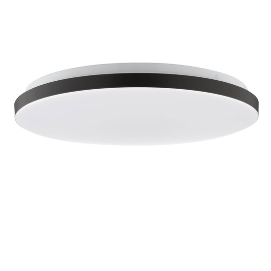 Brilliant Livio LED Deckenleuchte LED 38,5cm 24W Warmweiß Weiß Schwarz G80962/76