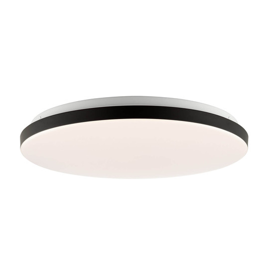 Brilliant Livio LED Deckenleuchte LED 38,5cm 20W Weiß Schwarz Nachtlicht, Timer G80964/76