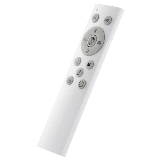 Brilliant Livio LED Deckenleuchte LED 38,5cm 20W Weiß Schwarz Nachtlicht, Timer G80964/76