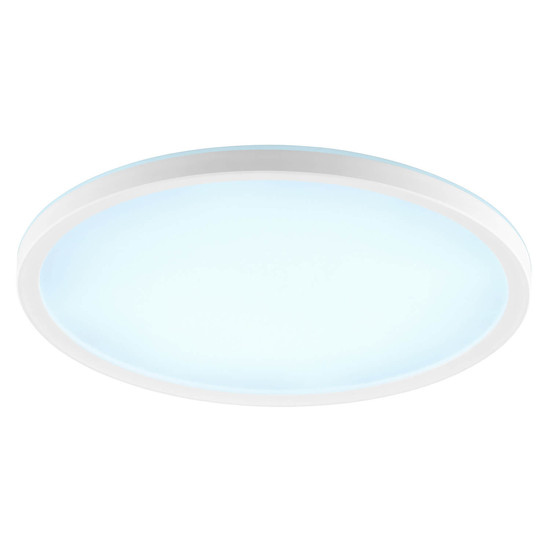 Brilliant Lumaro LED Deckenaufbau-Paneel 29cm 18W Weiß Nachtlicht, Timer G81981/85