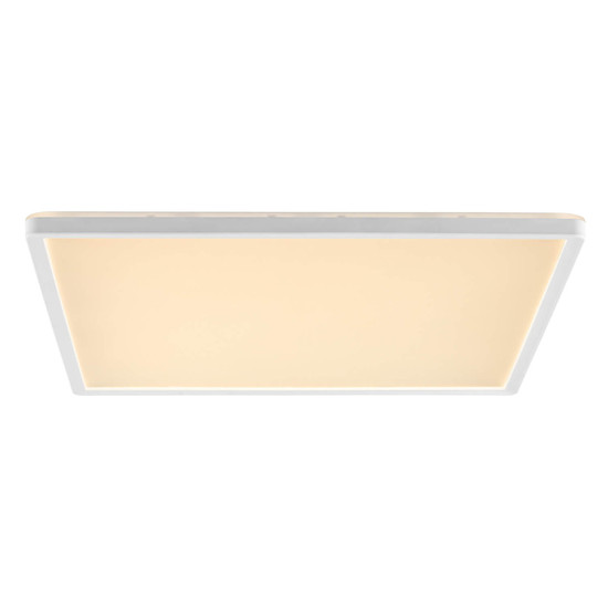 Brilliant Lumaro LED Deckenaufbau-Paneel 42x42cm 22W Weiß Nachtlicht, Timer G81993/85