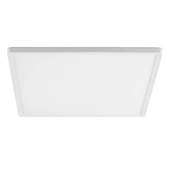 Brilliant Lumaro LED Deckenaufbau-Paneel 42x42cm 22W Weiß Nachtlicht, Timer G81993/85