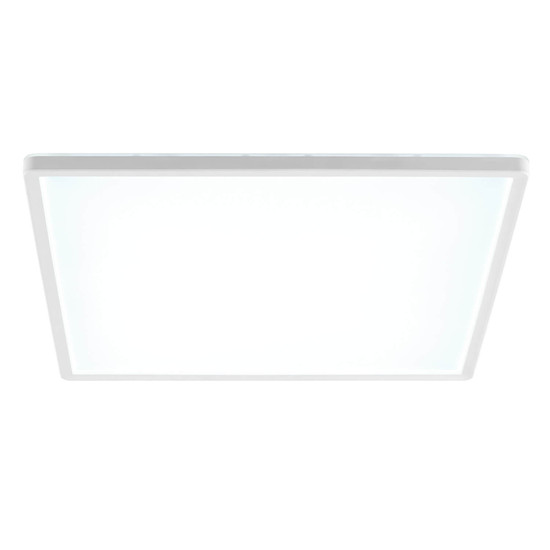 Brilliant Lumaro LED Deckenaufbau-Paneel 42x42cm 22W Weiß Nachtlicht, Timer G81993/85