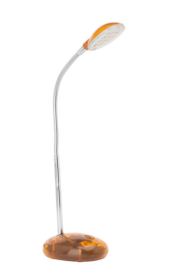 Brilliant Timmi LED Tischleuchte 1,5W Tageslichtweiß Transparent Orange G92927/07