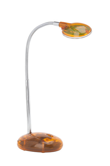 Brilliant Timmi LED Tischleuchte 1,5W Tageslichtweiß Transparent Orange G92927/07