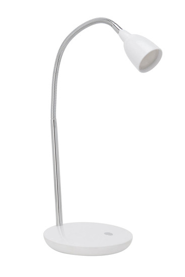 Brilliant Anthony LED Tischleuchte 2,4W Warmweiß Eisen Weiß G92935/05