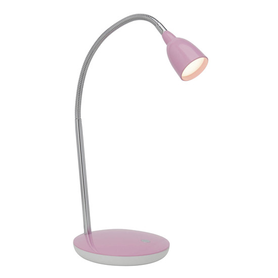 Brilliant Anthony LED Tischleuchte 2,4W Warmweiß Eisen Pink G92935/17