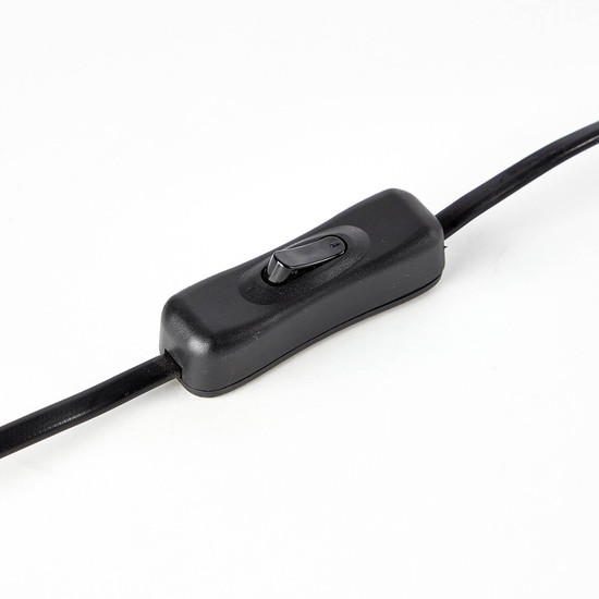 Brilliant Amalie LED Tischleuchte 38cm 9W Warmweiß Schwarz G94538/06