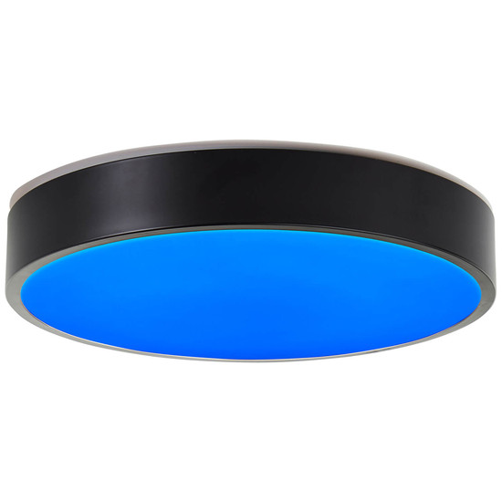 Brilliant Vadin LED Deckenleuchte 33cm 24W Weiß Schwarz Timer, Nachtlicht G94880/76
