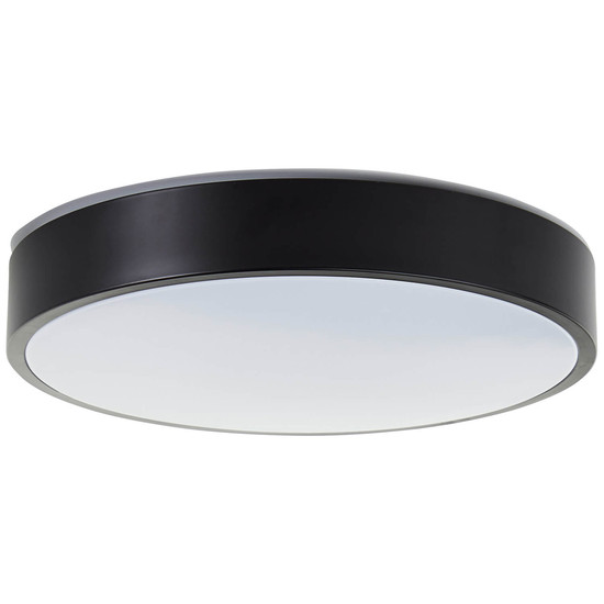 Brilliant Vadin LED Deckenleuchte 33cm 24W Weiß Schwarz Timer, Nachtlicht G94880/76