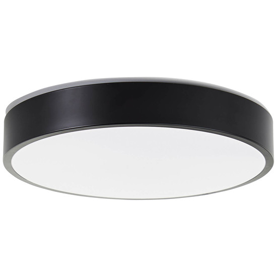 Brilliant Vadin LED Deckenleuchte 33cm 24W Weiß Schwarz Timer, Nachtlicht G94880/76