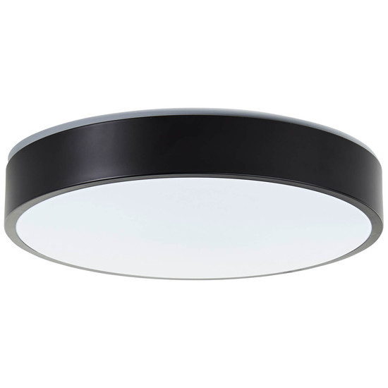 Brilliant Vadin LED Deckenleuchte 33cm 24W Weiß Schwarz Timer, Nachtlicht G94880/76