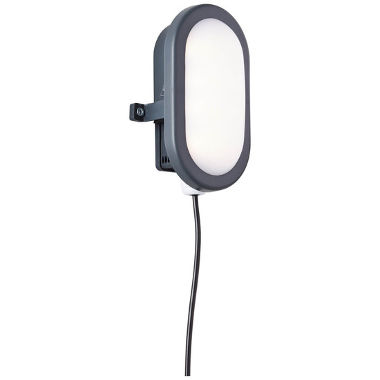 Brilliant Tilbury LED Außenwand- und Deckenleuchte 17x12cm 5W Neutralweiß IP65 Anthrazit Weiß G96054/63