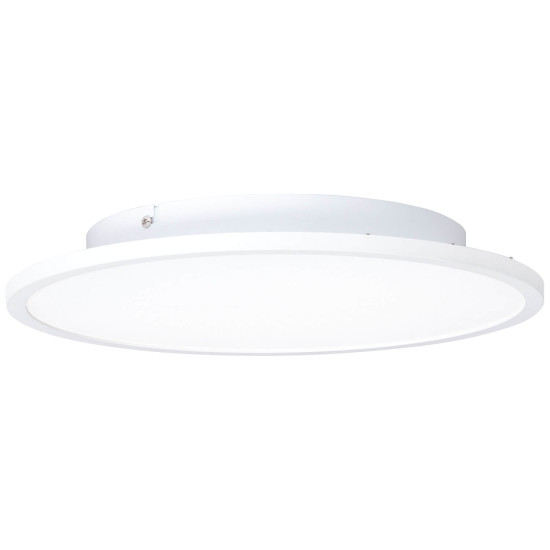 Brilliant Buffi LED Deckenaufbau-Paneel 35cm 24W Neutralweiß Sand Weiß Kaltweiß G96884A85
