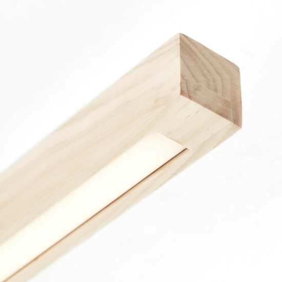 Brilliant Arion LED Deckenleuchte 14W Warmweiß Schwarz Holz FSC® G99071/76