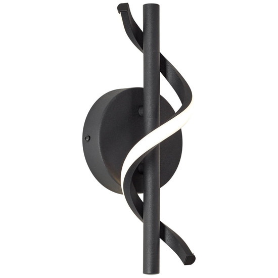 Brilliant Eunice LED Wandleuchte 7,5W Neutralweiß Schwarz Matt G99267/76