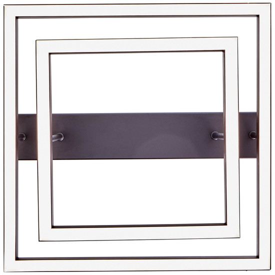 Brilliant Ranut LED Deckenleuchte, 2-flammig 34W Warmweiß Schwarz Memory Funktion G99493/06