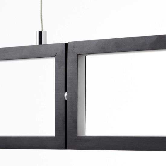 Brilliant Ranut LED Pendelleuchte, 3-flammig 34W Warmweiß Schwarz Memory Funktion G99495/06