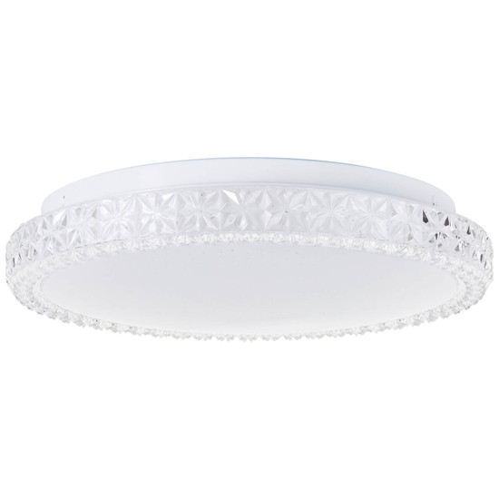 Brilliant Dasie LED Deckenleuchte 29,5cm 12W Neutralweiß Weiß Sternenglanz G99700/05