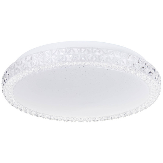 Brilliant Dasie LED Deckenleuchte 29,5cm 12W Neutralweiß Weiß Sternenglanz G99700/05
