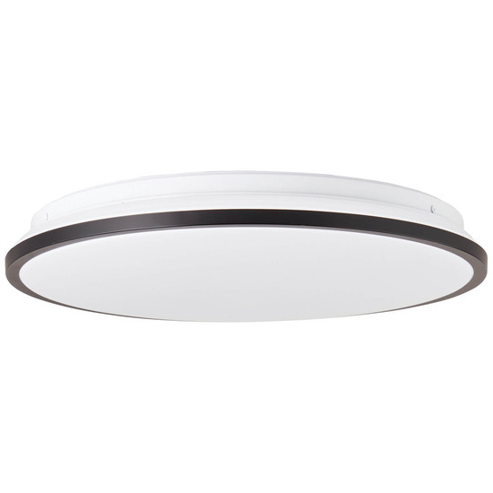 Brilliant Heida LED Deckenleuchte 39cm 24W Schwarz Memory Funktion, Nachtlicht G99776/06