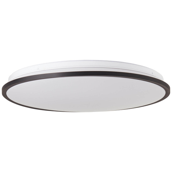 Brilliant Heida LED Deckenaufbau-Paneel 48cm 30W Schwarz Memory Funktion, Nachtlicht G99786/06