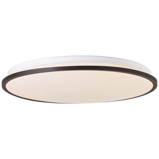 Brilliant Heida LED Deckenaufbau-Paneel 48cm 30W Schwarz Memory Funktion, Nachtlicht G99786/06