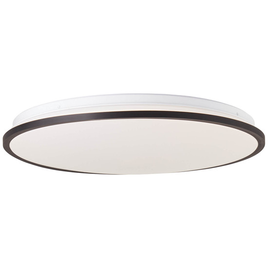Brilliant Heida LED Deckenaufbau-Paneel 48cm 30W Schwarz Memory Funktion, Nachtlicht G99786/06