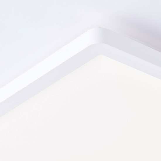 Brilliant Milton LED Deckenaufbau-Paneel 29x29cm 18W Neutralweiß Weiß G99876A05