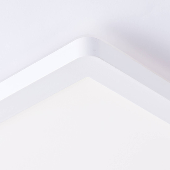 Brilliant Milton LED Deckenaufbau-Paneel 42x42cm 24W Neutralweiß Weiß G99877A05