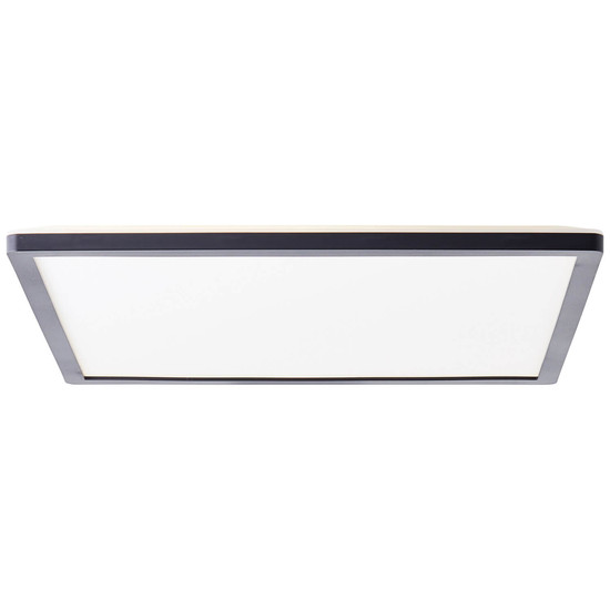 Brilliant Milton LED Deckenaufbau-Paneel 42x42cm 24W Neutralweiß Schwarz Weiß G99877A76
