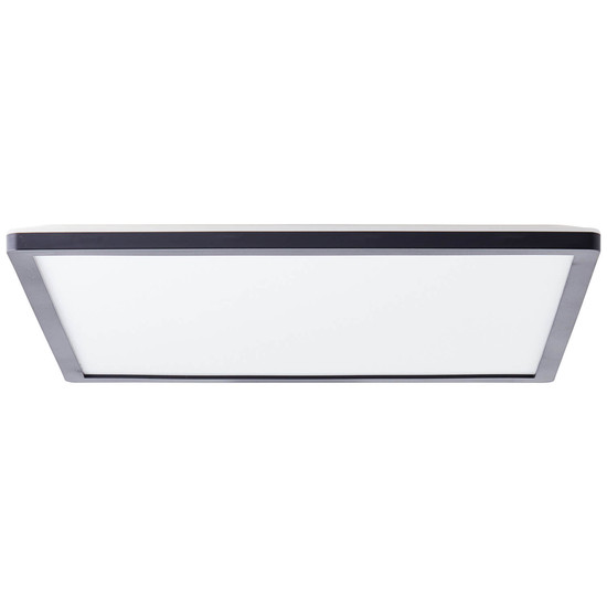 Brilliant Milton LED Deckenaufbau-Paneel 42x42cm 24W Neutralweiß Schwarz Weiß G99877A76