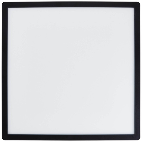 Brilliant Milton LED Deckenaufbau-Paneel 42x42cm 24W Neutralweiß Schwarz Weiß G99877A76