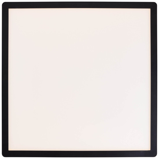 Brilliant Sorell LED Deckenaufbau-Paneel 42x42cm 24W Schwarz Weiß Memory Funktion, Nachtlicht, Timer G99881A76
