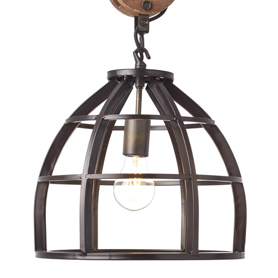 Brilliant Matrix Pendelleuchte 34cm E27 HK17186S76