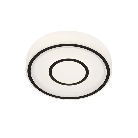 Briloner SIRKEL LED Deckenleuchte 12W Schwarz Neutralweiss