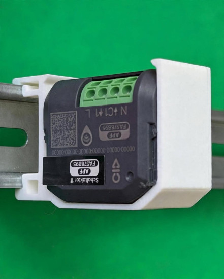 SOIXX Hutschienenhalter für Busch-Jaeger Smart Home Aktor DIN Hutschiene Halter