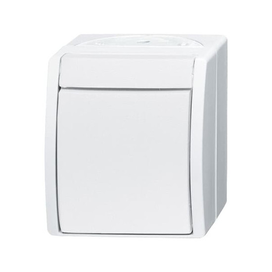 Busch-Jaeger Wippschalter Aus- und Wechselschaltung 2CKA001085A1628 2601/6 W-54