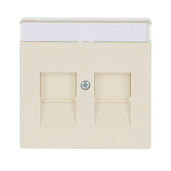 Busch-Jaeger Zentralscheibe mit Beschriftungsfeld 2CKA001710A3158 1800-82