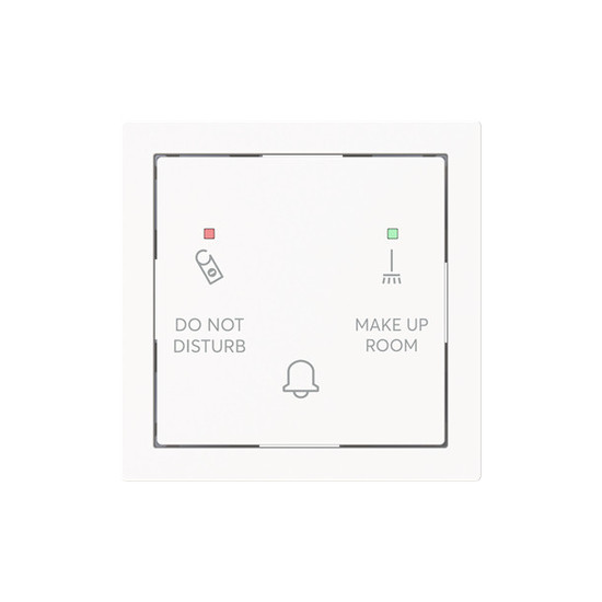 Busch-Jaeger Klingeltaster DND/MUR mit Bedruckung DND/MUR Flureinheit 24V 2CKA001751A3322 2059 UC-44M