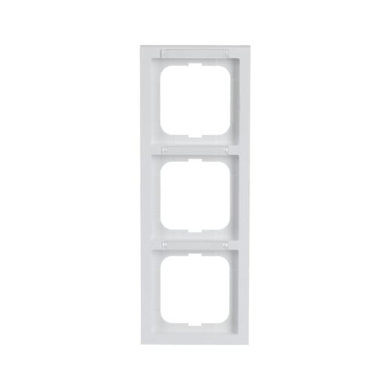 Busch-Jaeger Abdeckrahmen 3-fach Rahmen mit Beschriftungsfeld future linear 2CKA001754A4366 1723-184 NSK